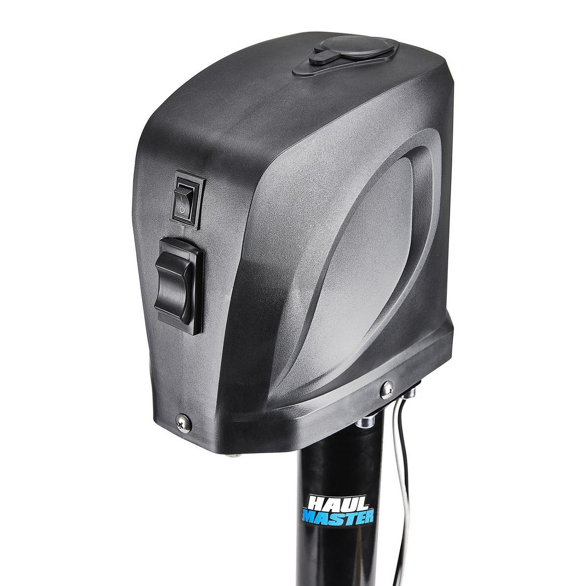 HAUL-MASTER 5000 lb. A-Frame Weather Resistant Electric Trailer Jack with Drop Leg