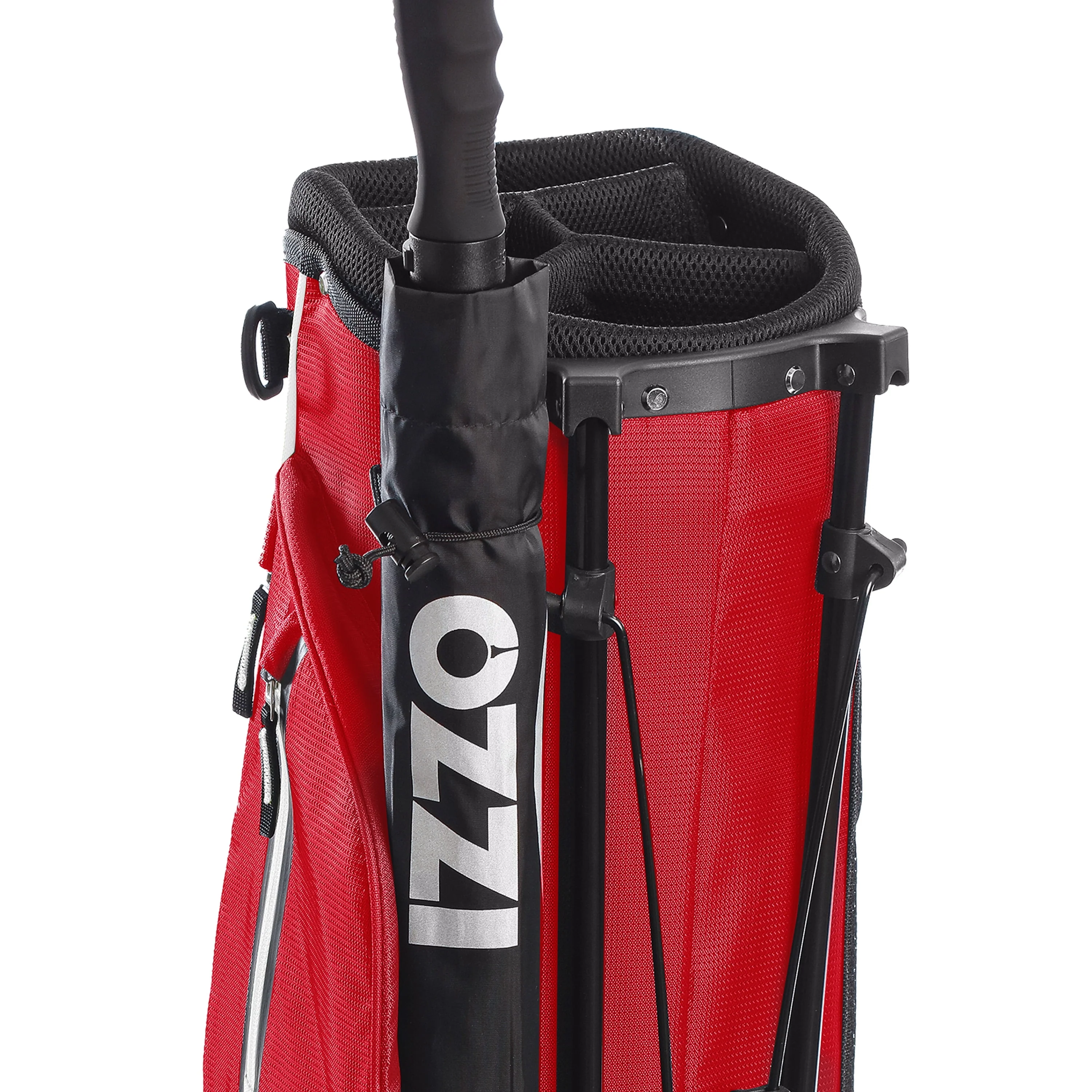 Izzo Golf Ultra-Lite Stand Bag - Grey/Lime