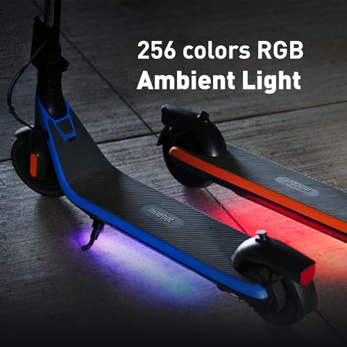 Segway Ninebot eKickScooter - Electric Scooter for Kids 6-14, w/t Adjustable Handlebar Height (Only C2 Pro) for Riders up to 132 lbs, Includes New Cruise Mode, UL-2272 Certified