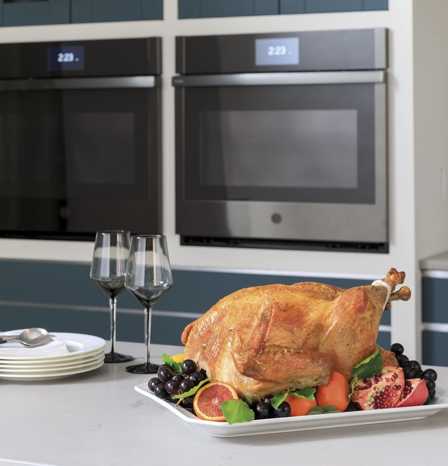 GE Profile Series 27" Stainless Steel Built-In Convection Double Wall Oven