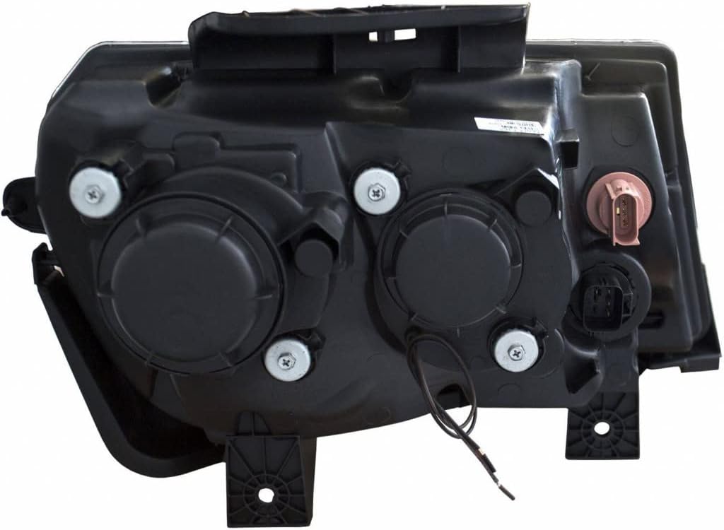 ANZO For Chevy Camaro 2014 2015 Projector Headlights w/U-Bar Black | 121508