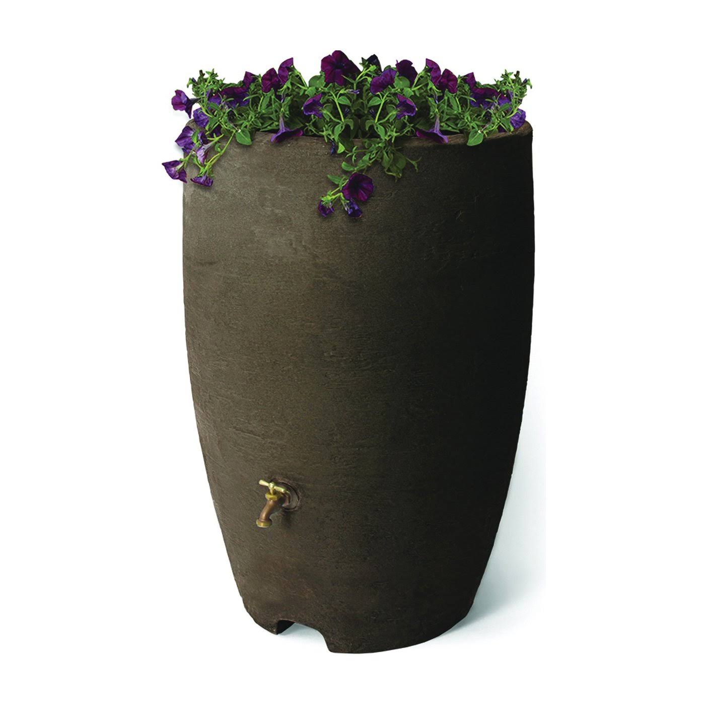 Algreen Athena 50 gal. Brownstone Rain Barrel