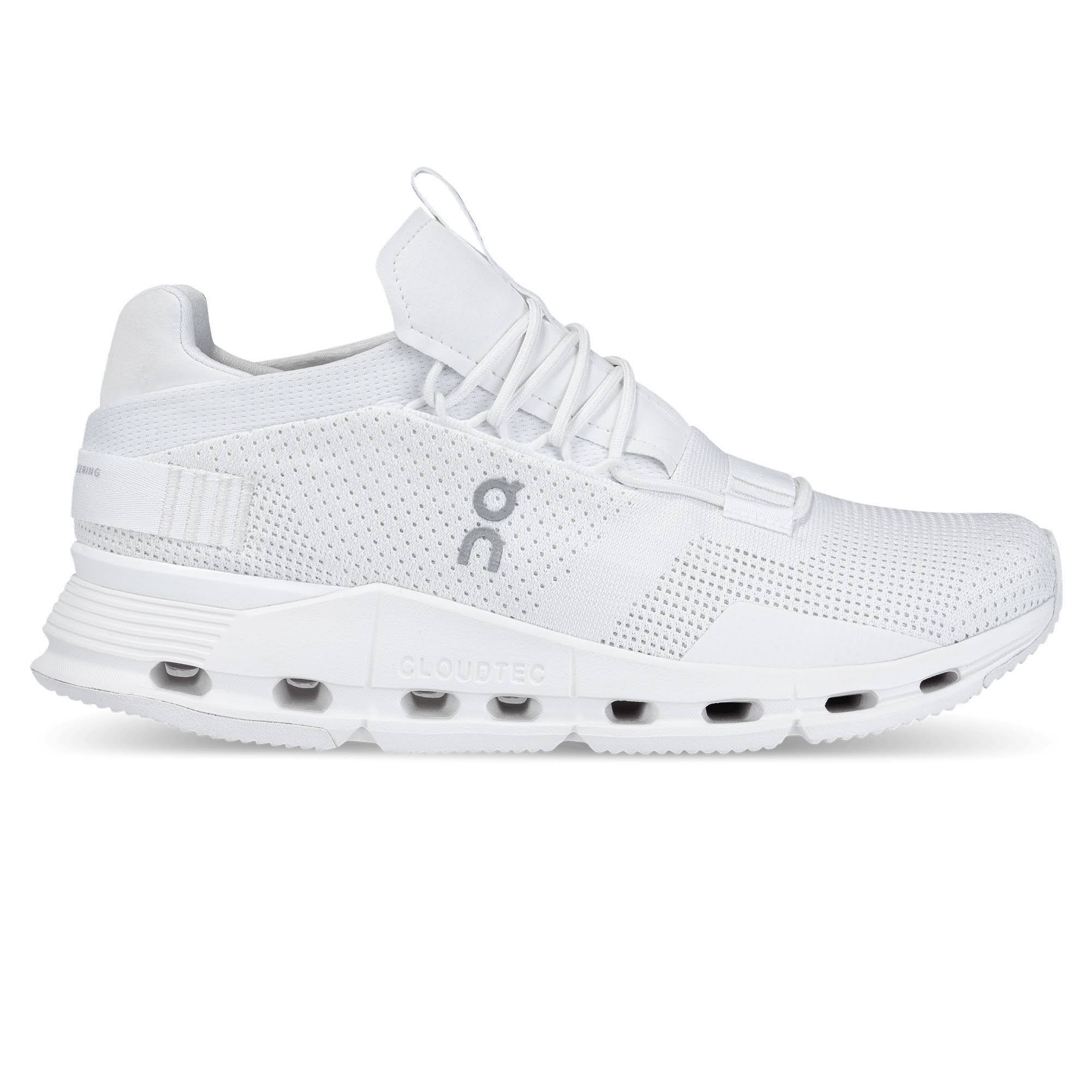 on Running Cloudnova - All White - US 8.5 - Men