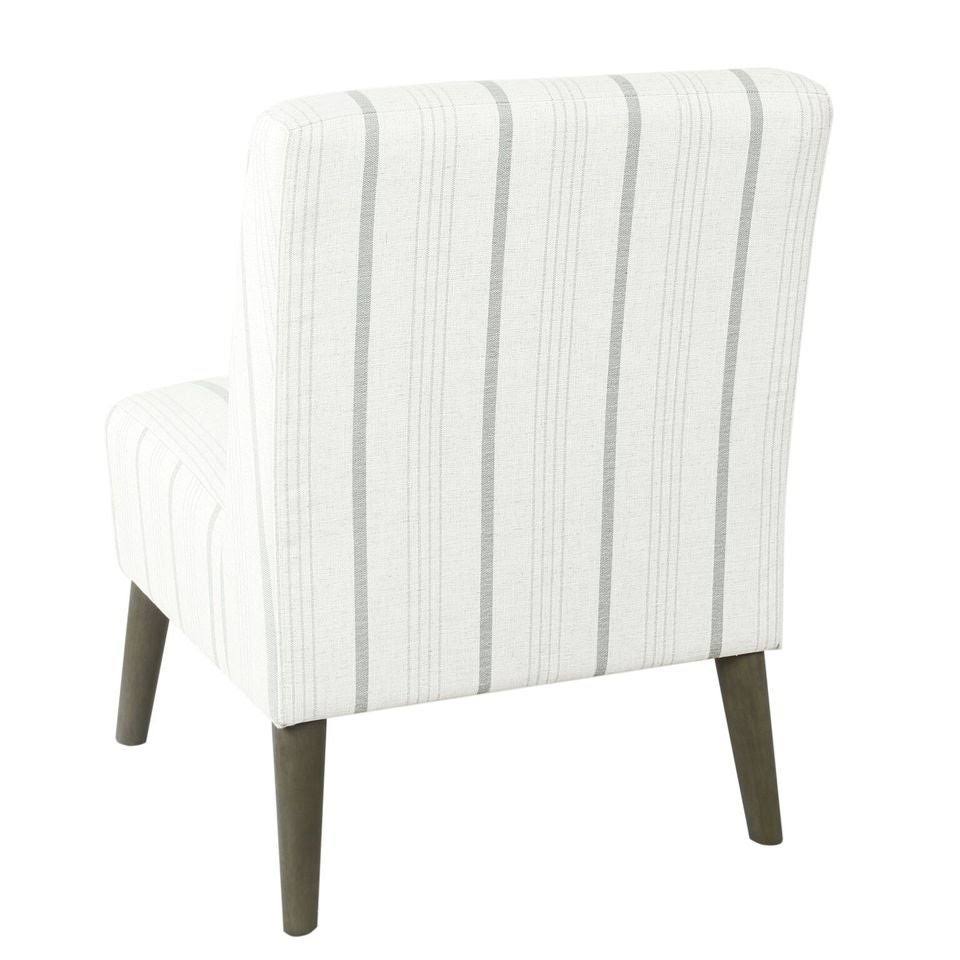 HomePop Modern Armless Dining Accent Chair - Navy Blue
