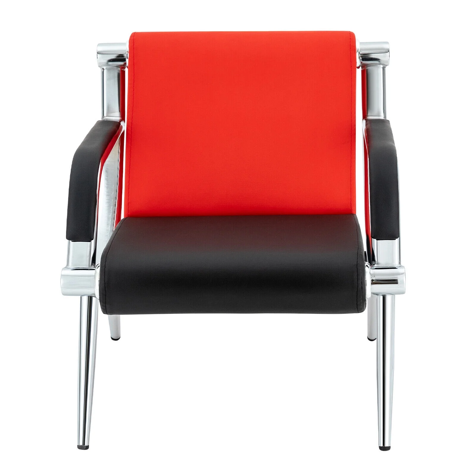 Miumaeov PU Office Reception Chair Office Reception Chairs Side Waiting Room Visitor Guest Sofa Waiting Room Chair Reception Seat Bench Waiting Chair Seat/Sofa with Armrest