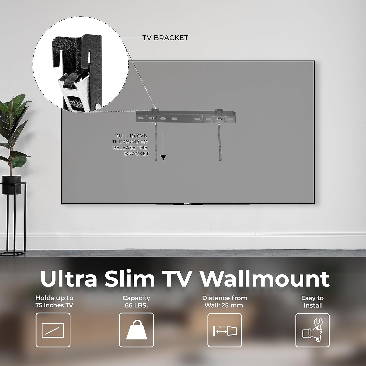 TCL 65-Inch Class 4-Series 4K UHD HDR Smart Roku TV WiFi Works with Siri Alexa and Google Assistant 65S451 (Renewed)