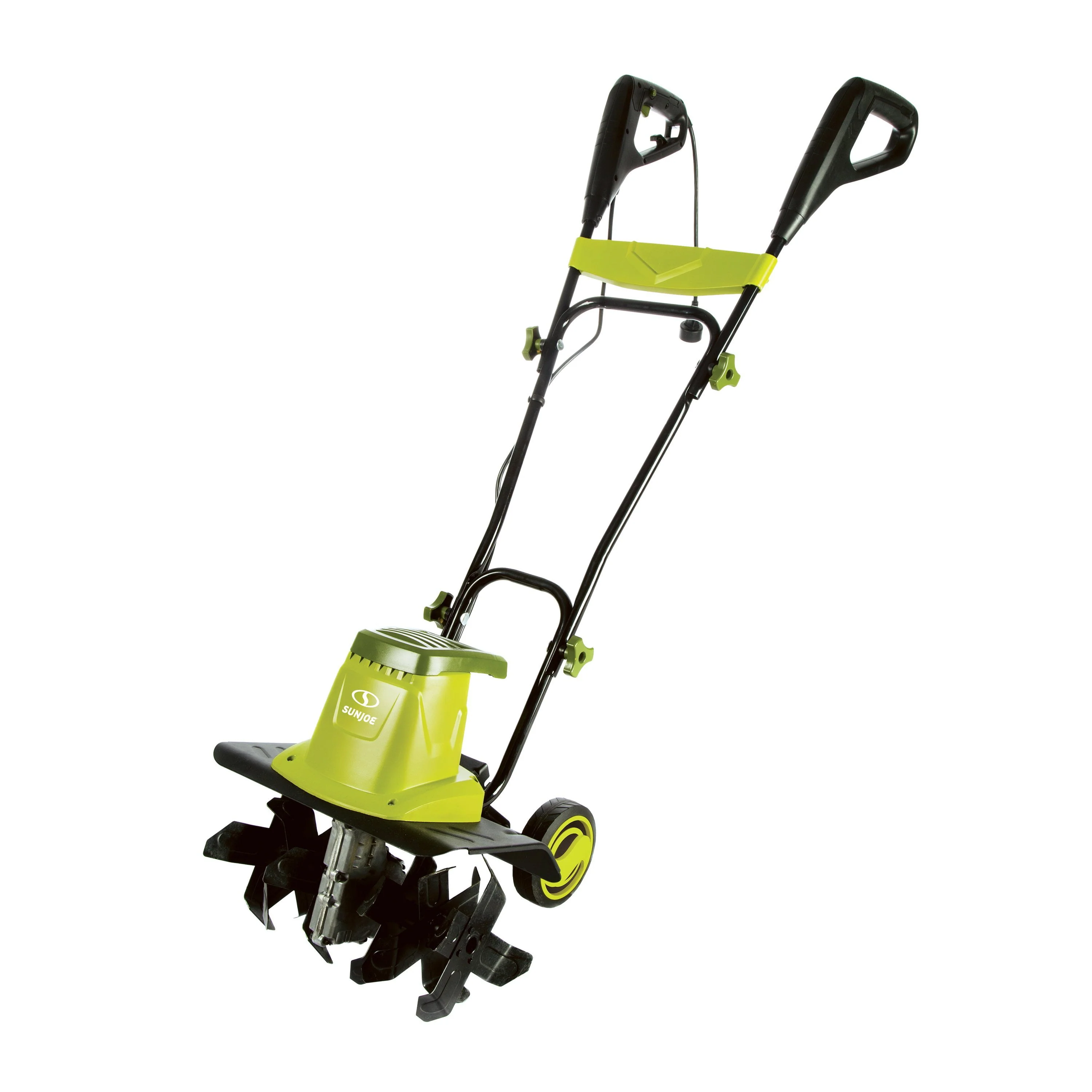Sun Joe Electric 16-inch Garden Tiller + Cultivator, 12-Amp, 3-Position
