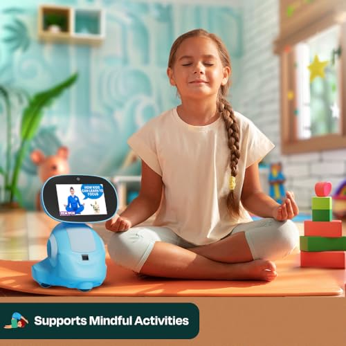 Miko 3 AI Robot for Kids – Smart Educational & STEAM Learning Robot with Interactive Apps, Games, Stories & Activities for Girls & Boys Ages 5–10 | Red