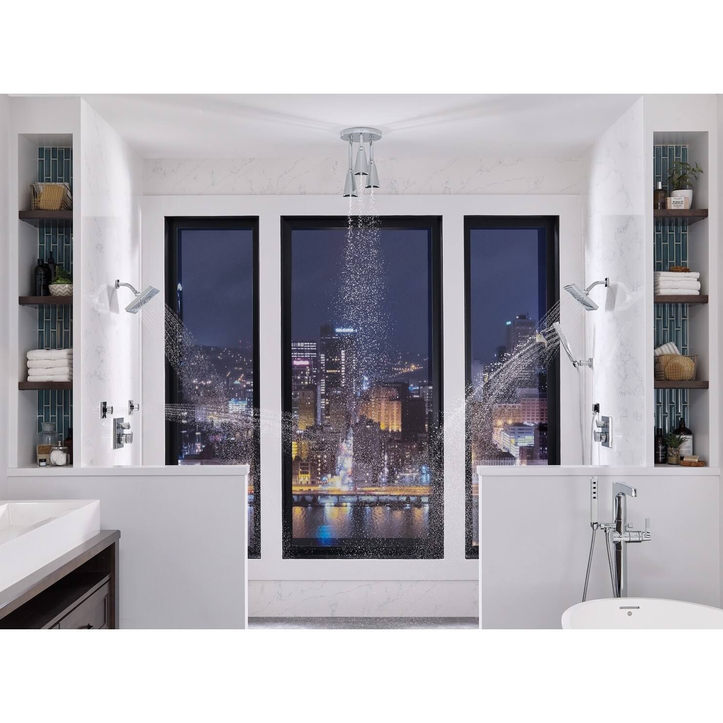 Delta T27867-RB Ara Angular Modern Monitor 17 Series Valve Trim with 3-Setting Integrated Diverter Venetian Bronze