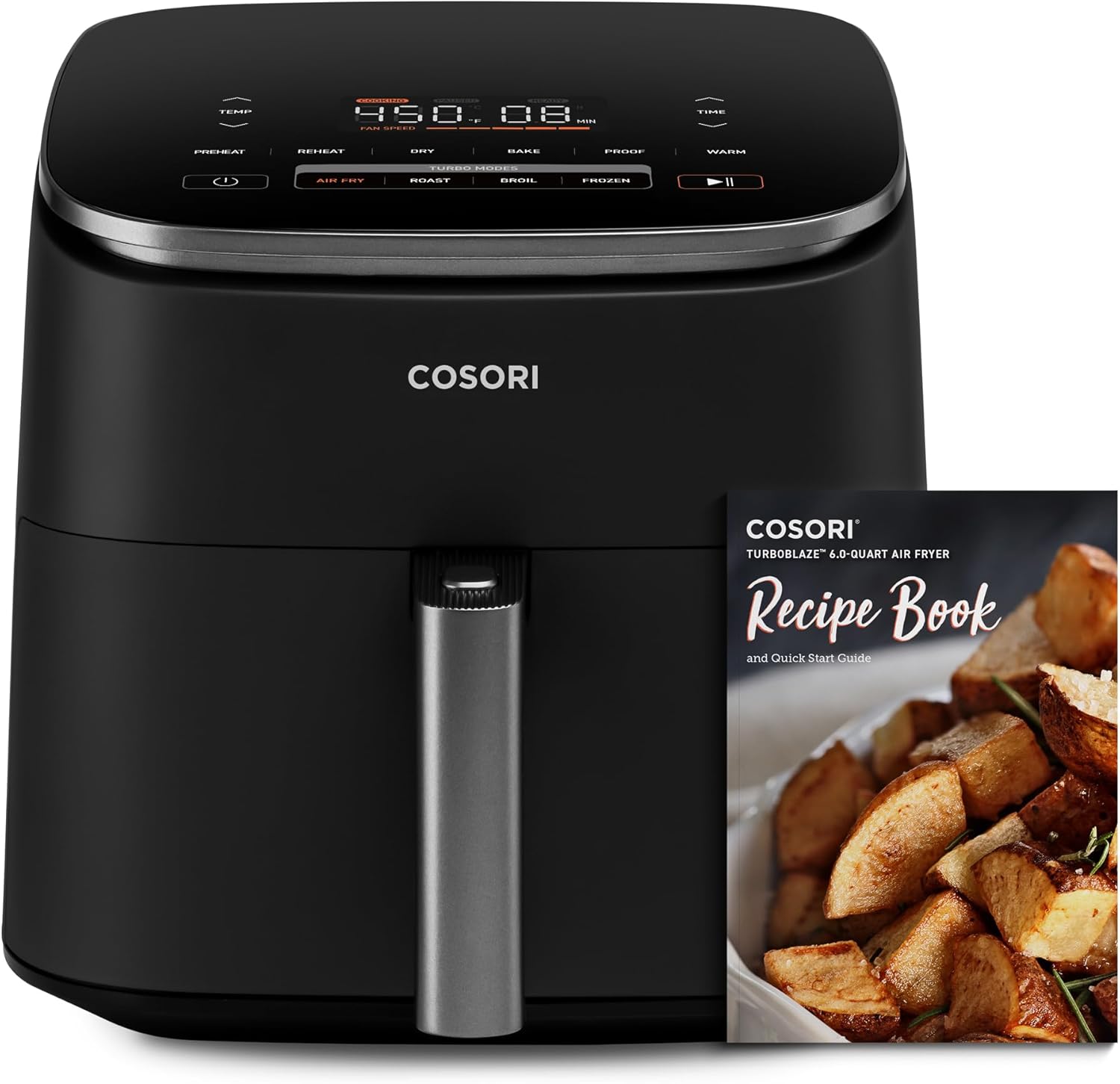 COSORI Air Fryer TurboBlaze 6.0-Quart Compact Airfryer & Electric Pressure Cooker 6 Quart & 18 Functions Rice Cooker