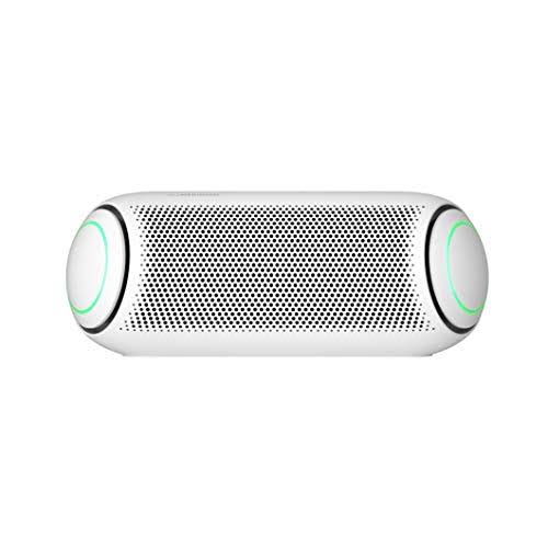 LG XBOOM Go Portable Bluetooth Speaker with Meridian Technology, White - Pl5w