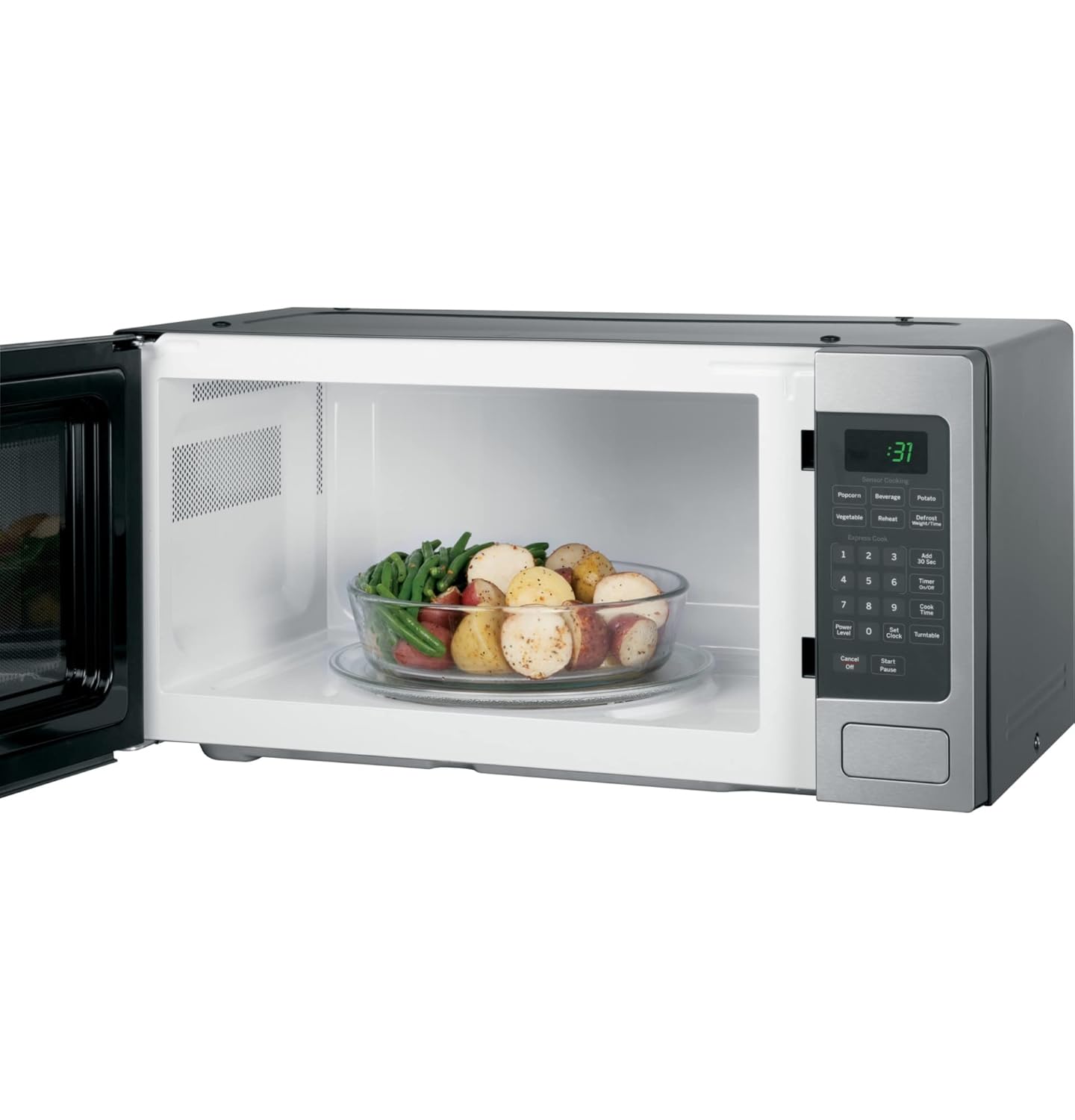 GE Profile PEM31DFBB 24" 1.1 cu. ft. Capacity counter top Microwave Oven in Black