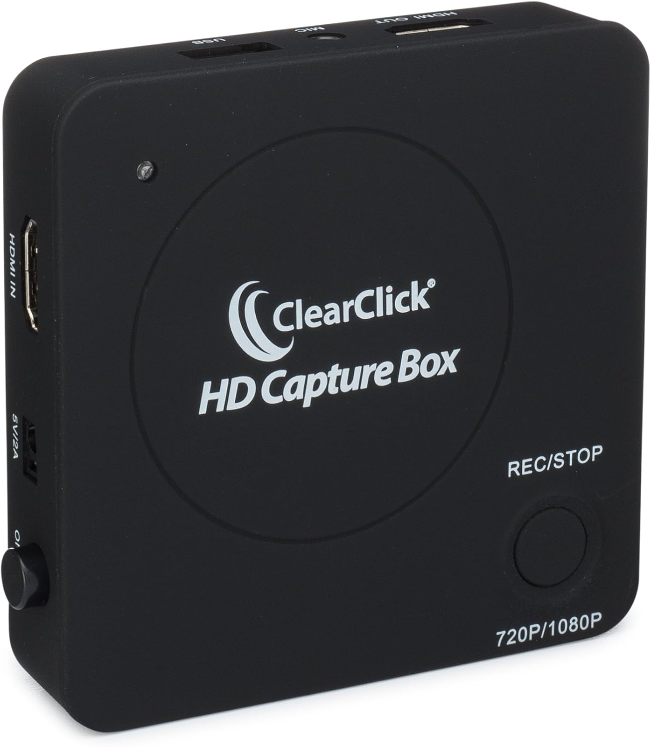 ClearClick HD Capture Box - Capture Video from Gaming Devices & HDMI Sources (No Computer Required)