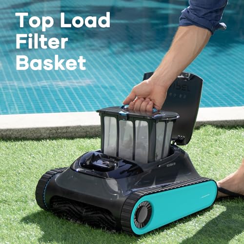 (2024 Upgraded) AIPER Scuba S1 Cordless Robotic Pool Cleaner, Wall Climbing Pool Robot Vacuum, WavePath Navigation 2.0 with Periodic Cleaning, Last 150 Minutes for In-ground Pools up to 1600 Sq.ft
