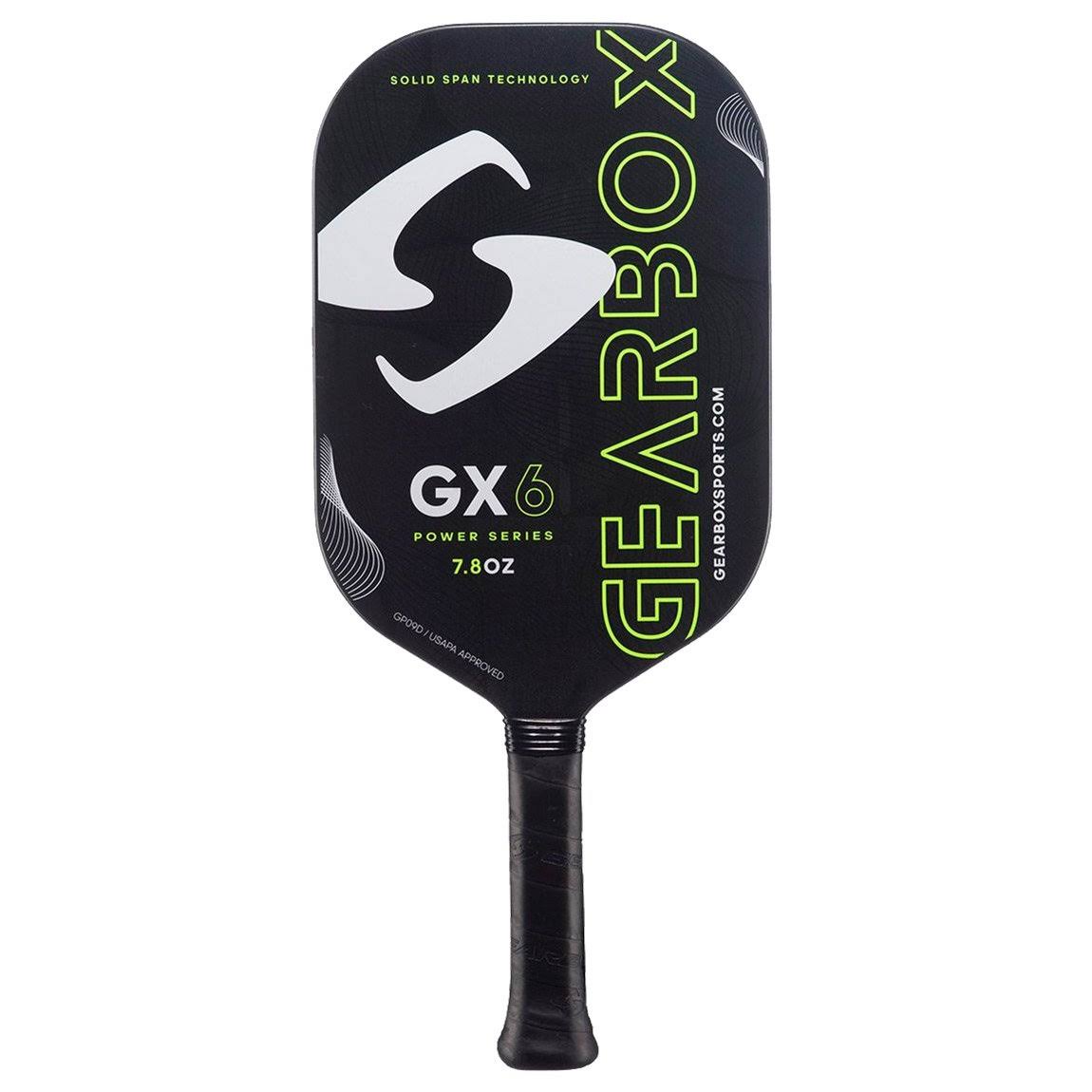 Gearbox GX6 Power 7.8oz Neon Yellow Pickleball Paddle