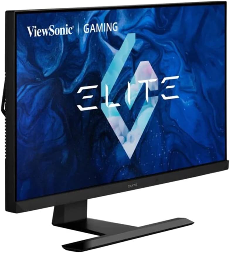ViewSonic ELITE XG321UG 32 Inch 4K IPS 144Hz Gaming Monitor with G-Sync, Mini LED, Nvidia Reflex, HDR1400, Advanced Ergonomics, HDMI and DP for Esports,Black