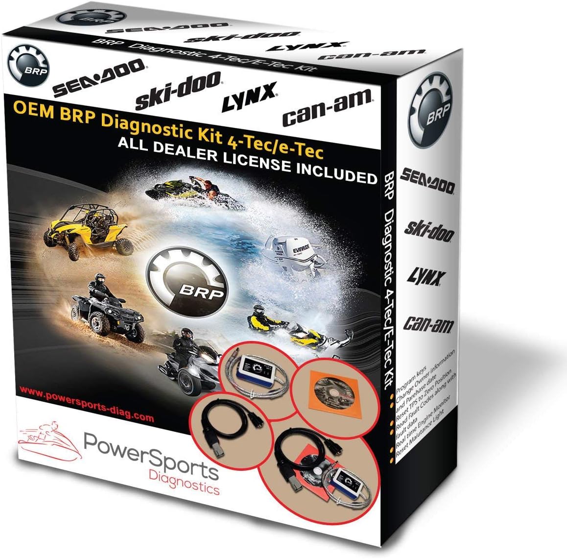 BRP BUDS / BUDS2 MPI-3 Diagnostic Scanner 4TEC/ETEC for SEADOO SKIDOO CANAM LYNX