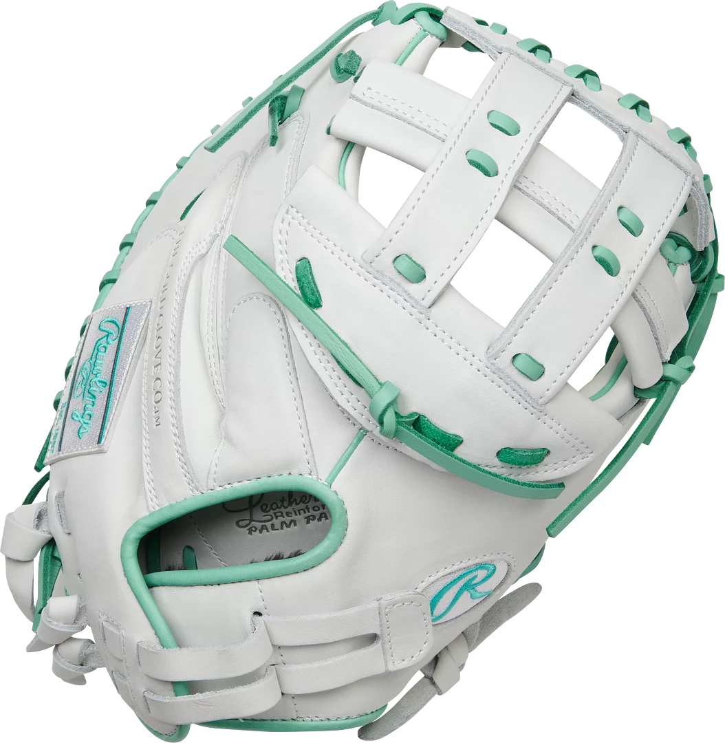 Rawlings 2022 Liberty Advanced Color Sync Series RLACM34FP 34" Fastpitch Catcher's Mitt White | Mint THROWS RIGHT