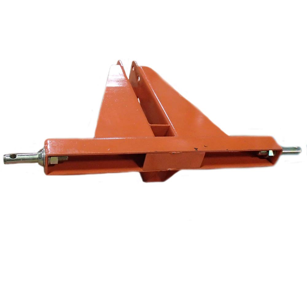 One (X1) Orange 3-Point Receiver Hitch Fits Multiple Applications