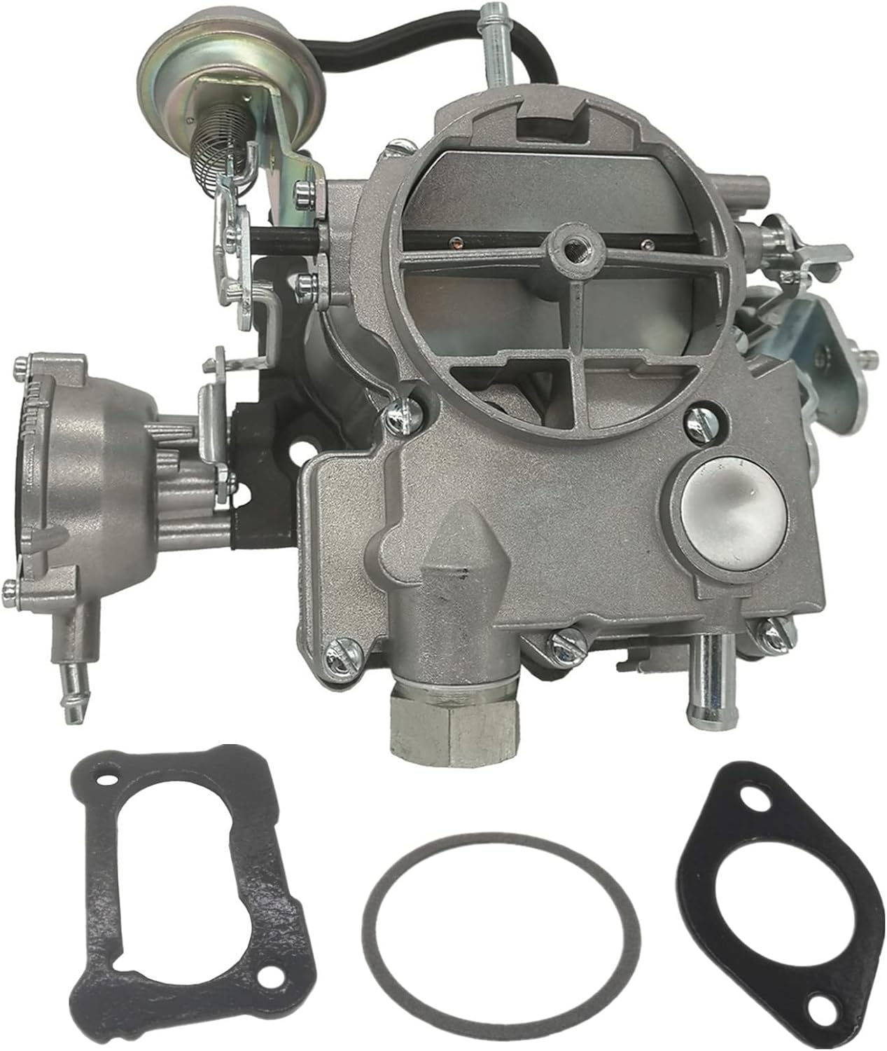 LicBund 2 Barrel 2GC Carburetor Compatible with Chevy 350/ 5.7L 1970-1980 400/ 6.6L 1970-1975 Small Block Engine OE 17054616 Includes Accessory Carb Kit
