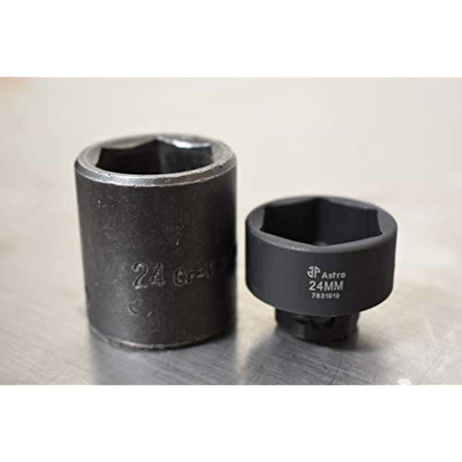 Astro Pneumatic 78319 19pc 3/8 Drive Low Profile Nano Impact Socket 6-24mm - Shop Hardware Tools Online Store