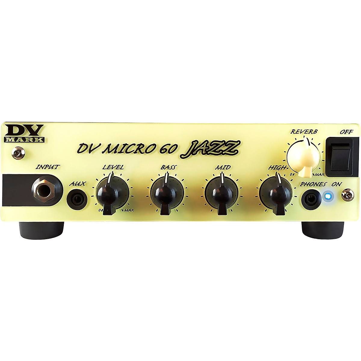 DV Mark Micro 60 Jazz 60W Guitar Amp Head Black and Beige