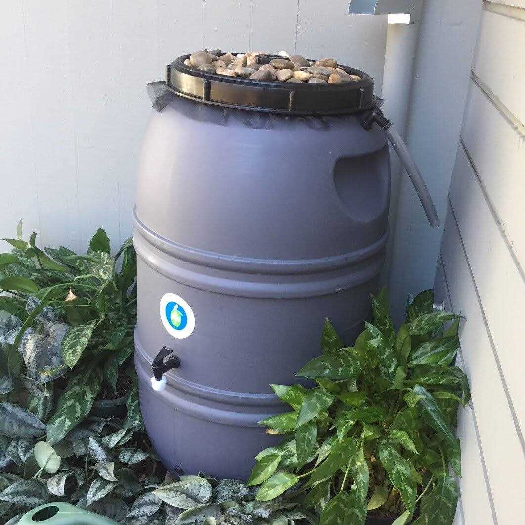 60 Gallon Rain Barrel Great American Rain Barrel - Shop Hardware Tools Online Store