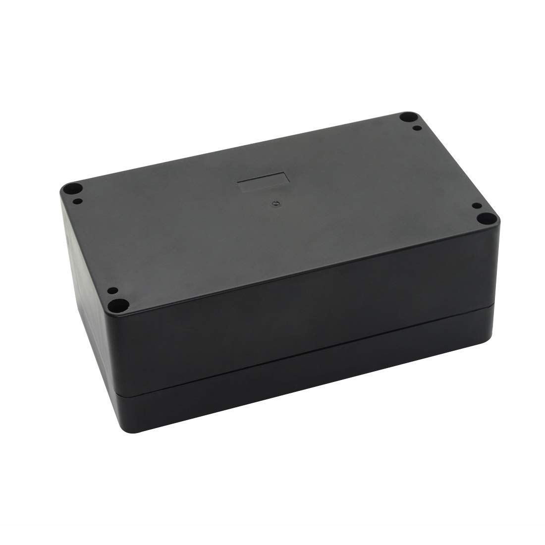 LeMotech ABS Plastic Electrical Project Case Power Junction Box, Project Box Black 10.4" x 7.2" x 3.7" (263 x 182 x 95 mm)(Pack of 1)