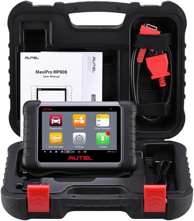 Autel Scanner MaxiPRO MP808 Diagnostic Scan Tool, Same Function as MP808K/MS906, Advanced Bi- Directional Control, All Systems Diagnoses, 30+ Services
