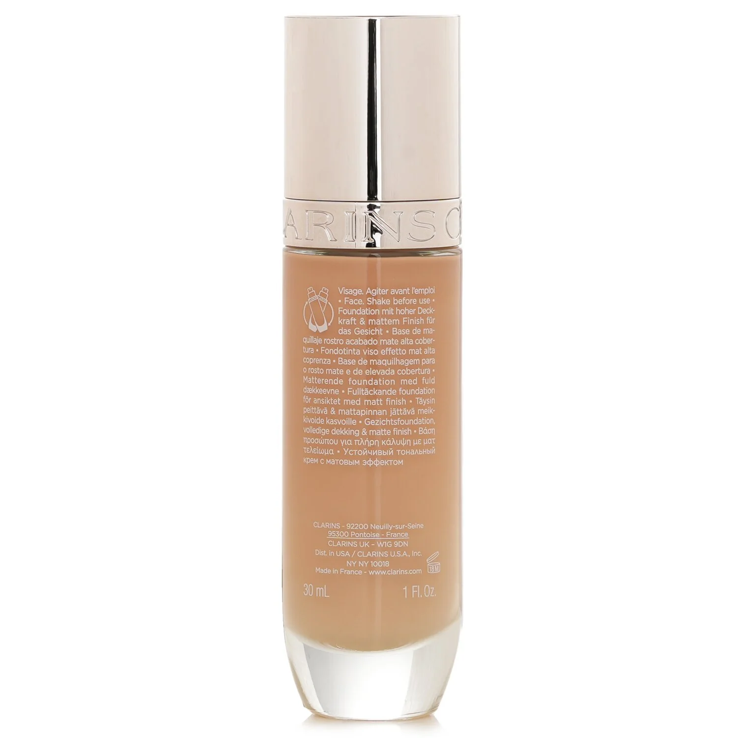 Clarins Skin Illusion Full Coverage Foundation - # 109C 30ml
