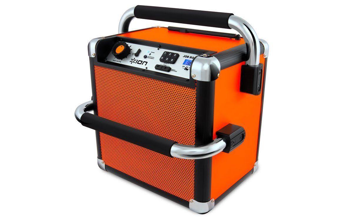 Ion Audio IPA30 Job Rocker Speaker System - 50W RMS - Wireless - Orange