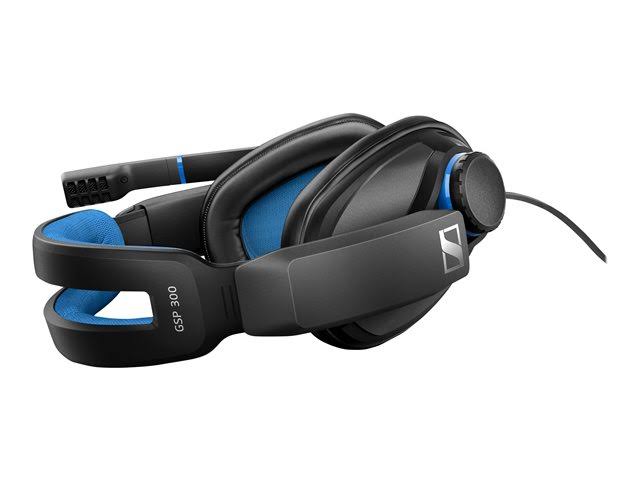 Sennheiser GSP 300 Closed Acoustic Gaming Headset - Black/Blue