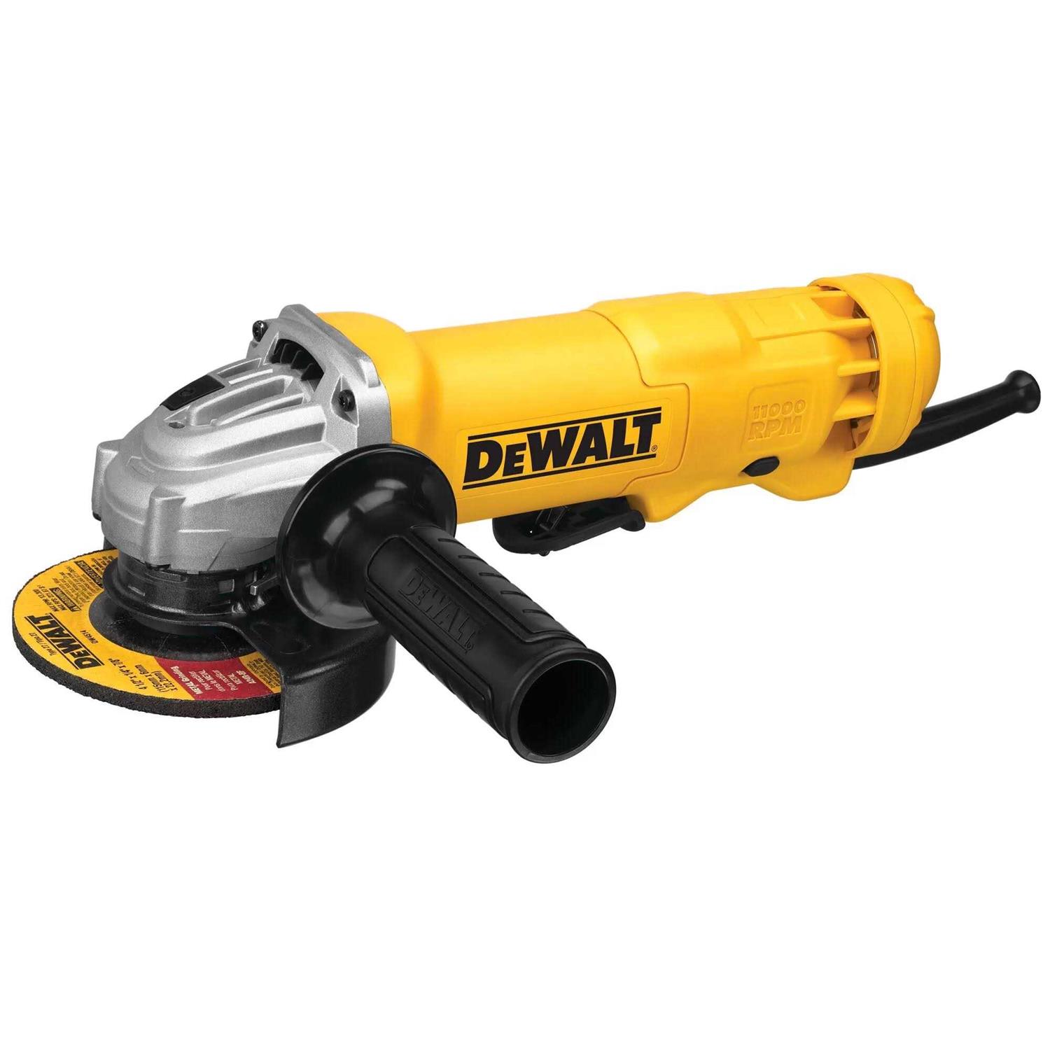 DEWALT 11-Amp Corded 4-1/2 in. Small Angle Grinder DWE402W - Shop Hardware Tools Online Store