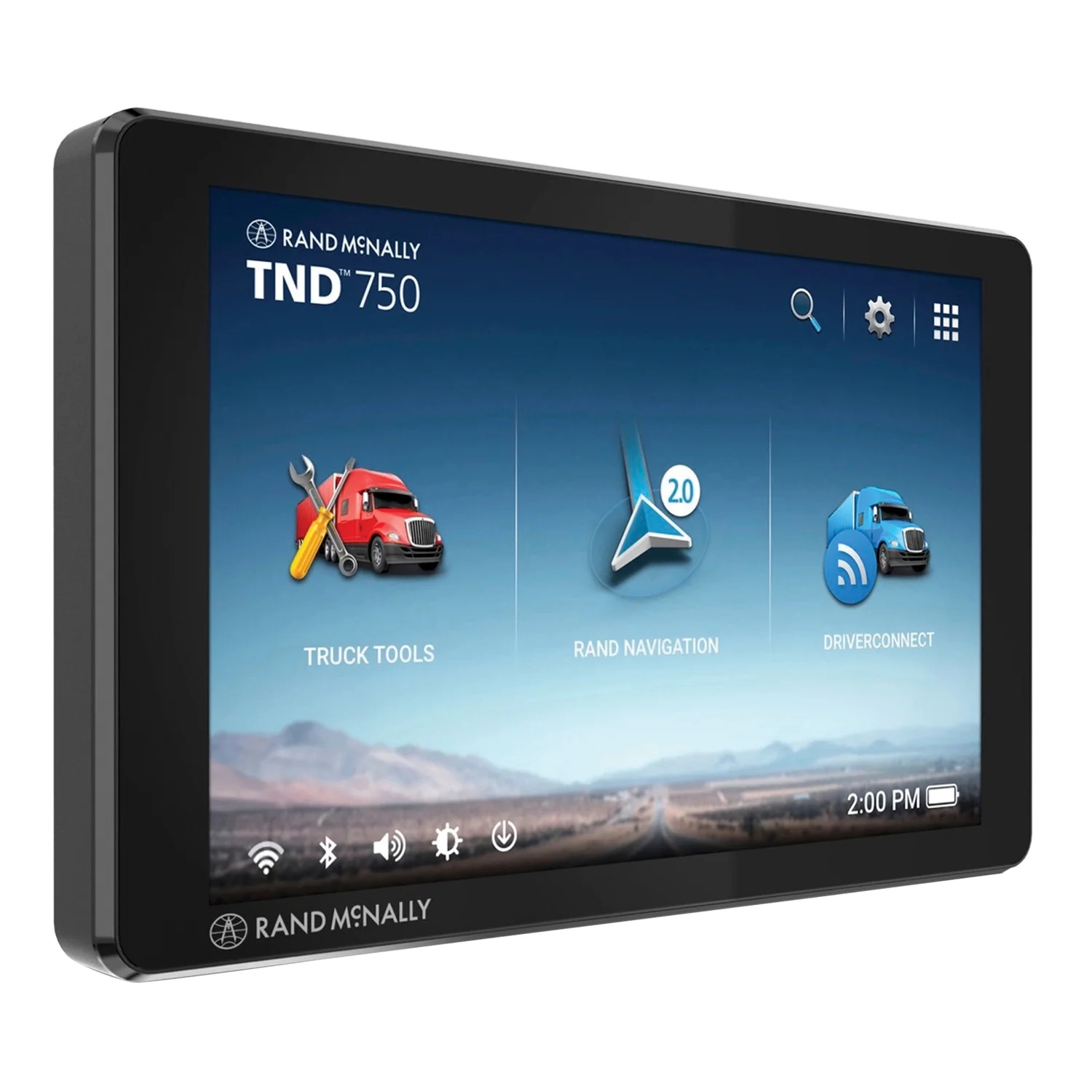 Rand McNally TND750 7 Inch GPS Truck Navigator with Easy-to-Read Display - Curated Treasures Market