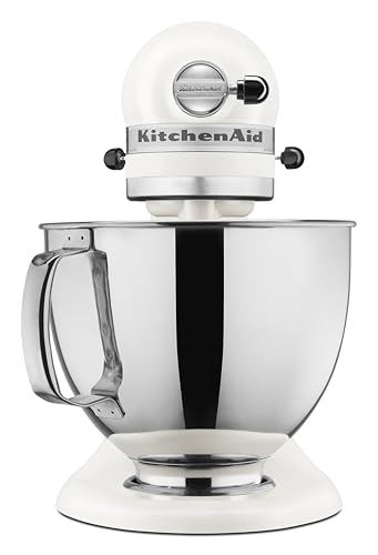 KitchenAid Artisan Series 5 Quart Tilt Head Stand Mixer with Pouring Shield KSM150PS, Removable bowl, Aqua Sky