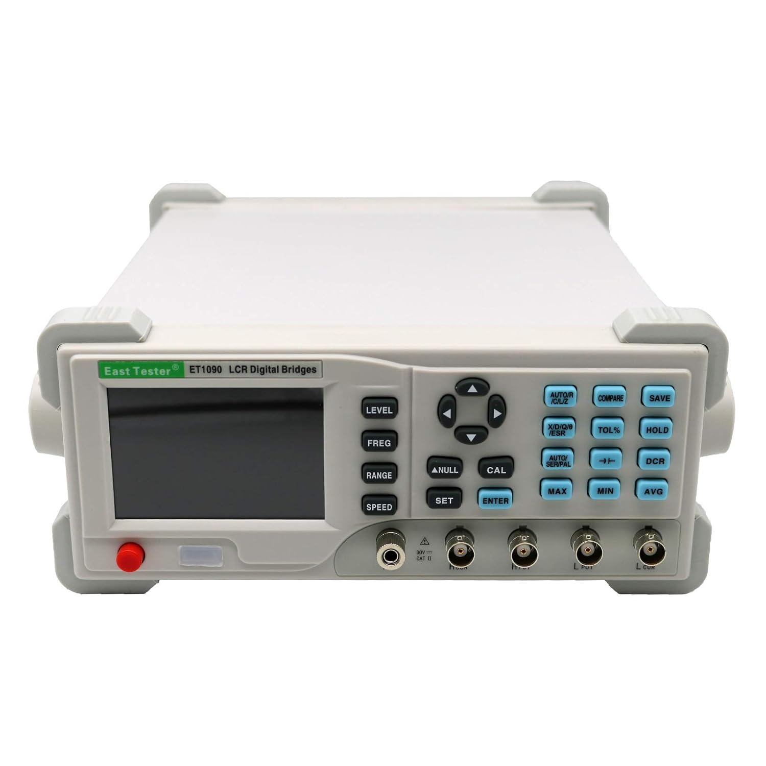 East Tester Digital Bench LCR Meter ET1090A Capacitance Resistance Inductance Measure LCR Digital Bridge Accuracy 0.1% 100hz~10KHZ Bandwidth Desktop Digital LCR Bridge