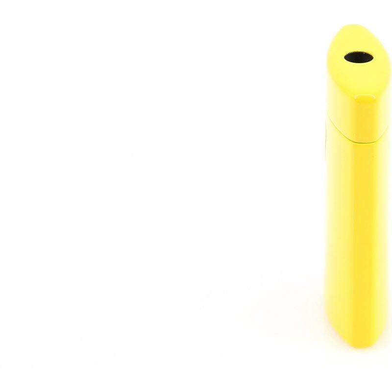 S.T. Dupont Minijet Yellow Pop Lighter, Lacquer, Chrome TRIM, 010515