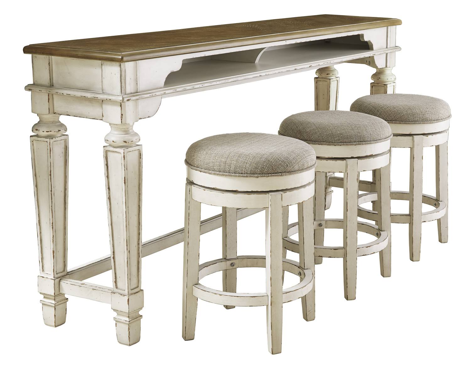 Ashley Furniture Realyn Long Counter Table