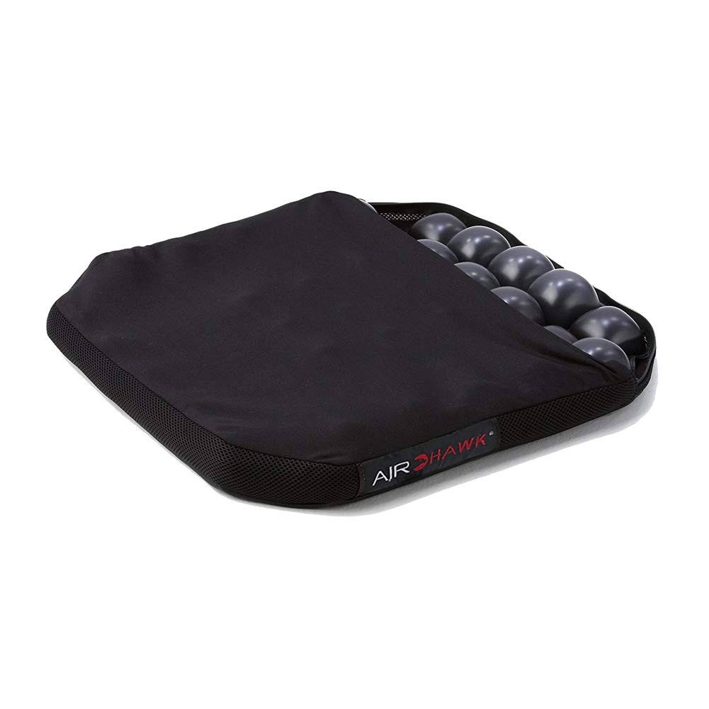 Airhawk Truck Driver Seat Cushion for Lower Back Pain Relief Sciatica Coccyx Air Comfort Pad Trucker / Tractor / Construction 20x20