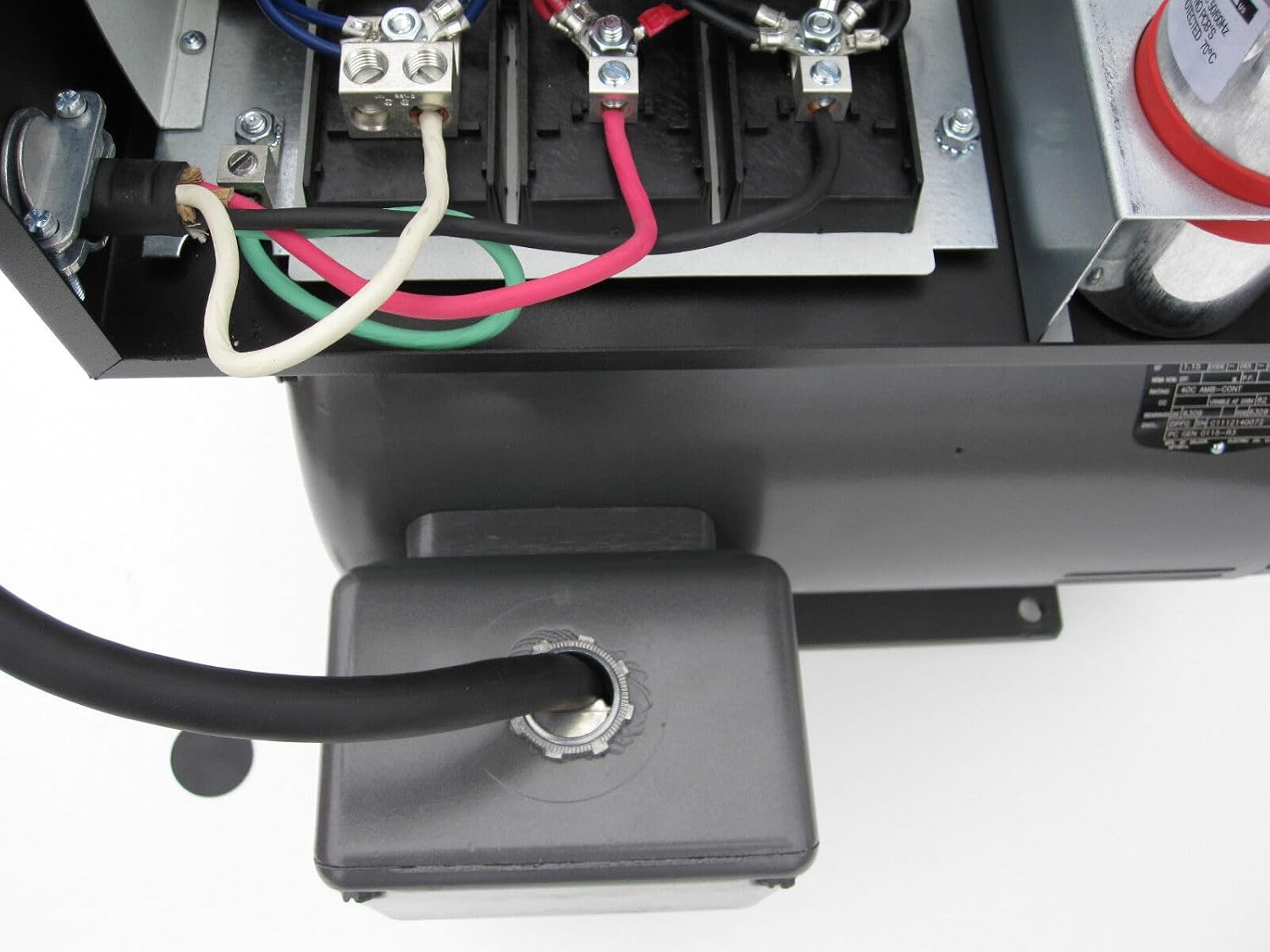 Rotary Phase Converter AD5 – 5 HP Digital Controls Heavy Duty HD CNC | Can Start up to 2.5 HP/ 7 AMPS 208v-240v Load
