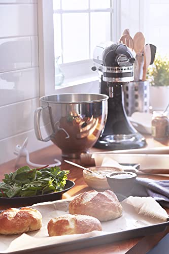 KitchenAid Artisan Series 5 Quart Tilt Head Stand Mixer with Pouring Shield KSM150PS, Removable bowl, Aqua Sky