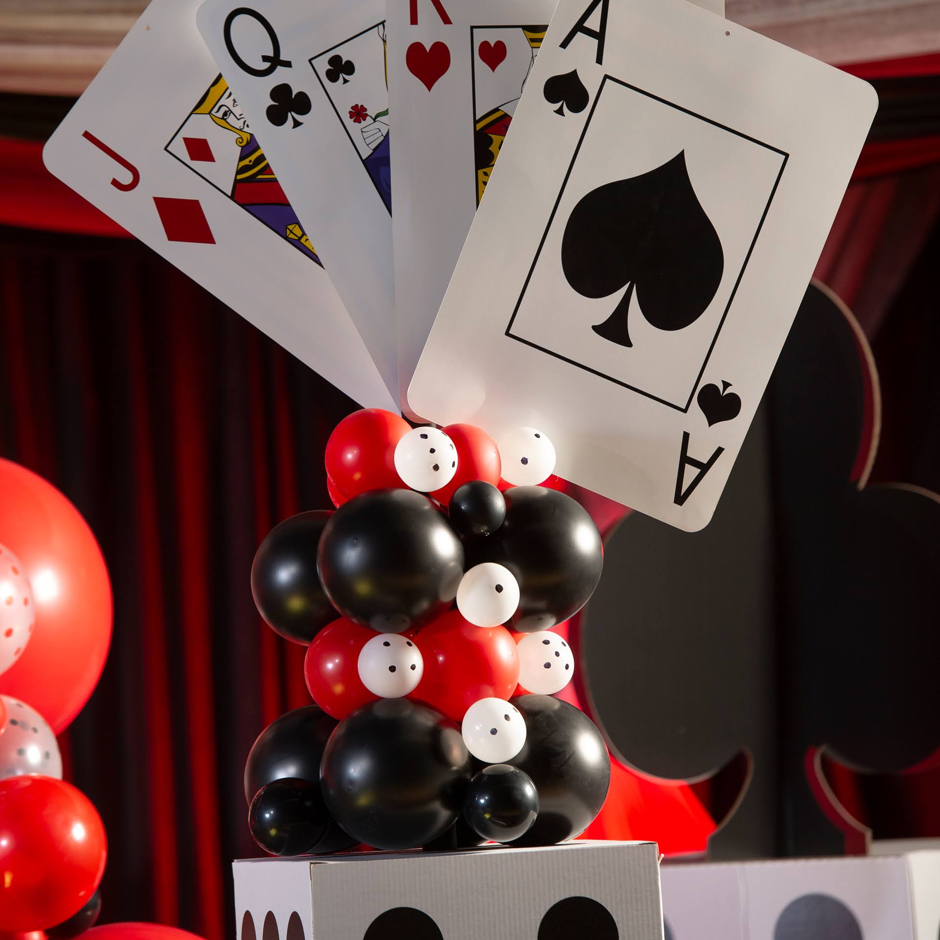 Shindigz 8 ft. 8 in. Roll The Dice Balloon Column