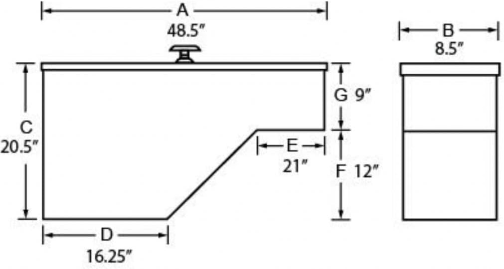 Lund Specialty Box Universal Steel | White
