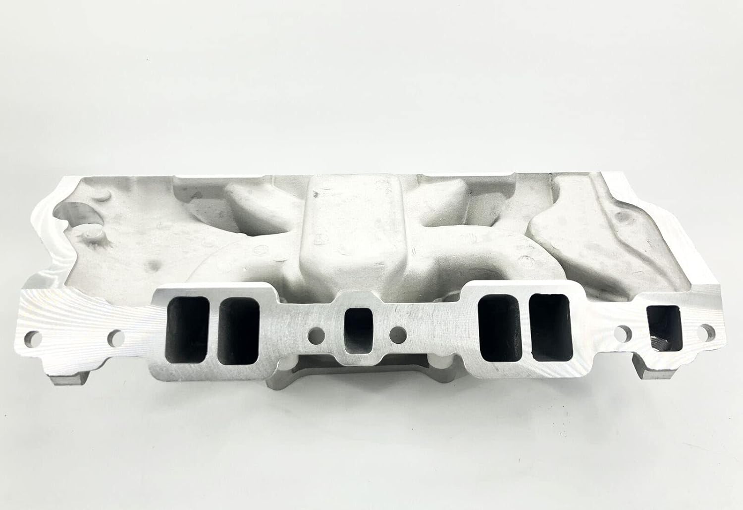 Aluminum Stain SBC Small Block Chevy 350 400 intake manifold Dual Plane 1955-1986 Idle-5500 RPM