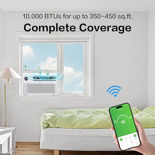 Winado Window Air Conditioner Inverter with Remote & APP Control