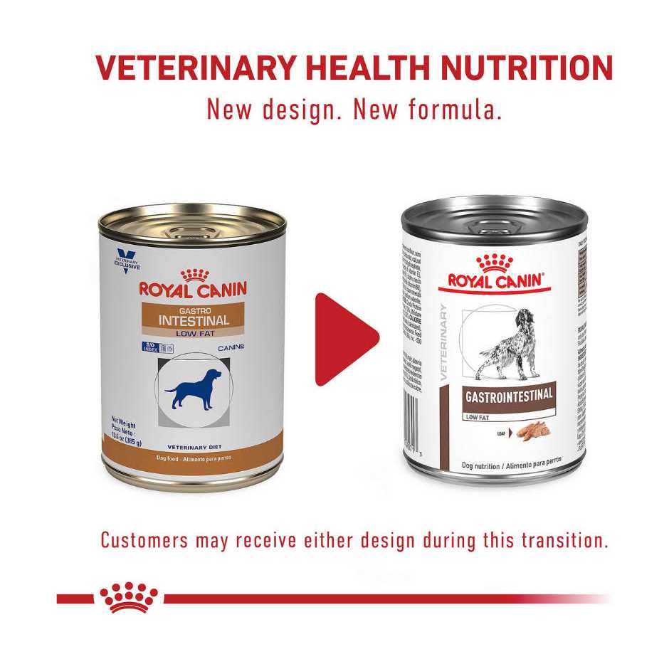 Royal Canin Veterinary Diet Gastrointestinal Low Fat Canned Dog Food - Pet Supplies online store