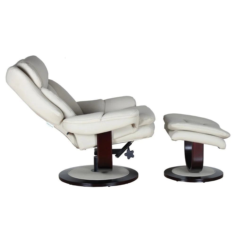 Barcalounger Roscoe Swivel Pedestal Recliner w/Ottoman