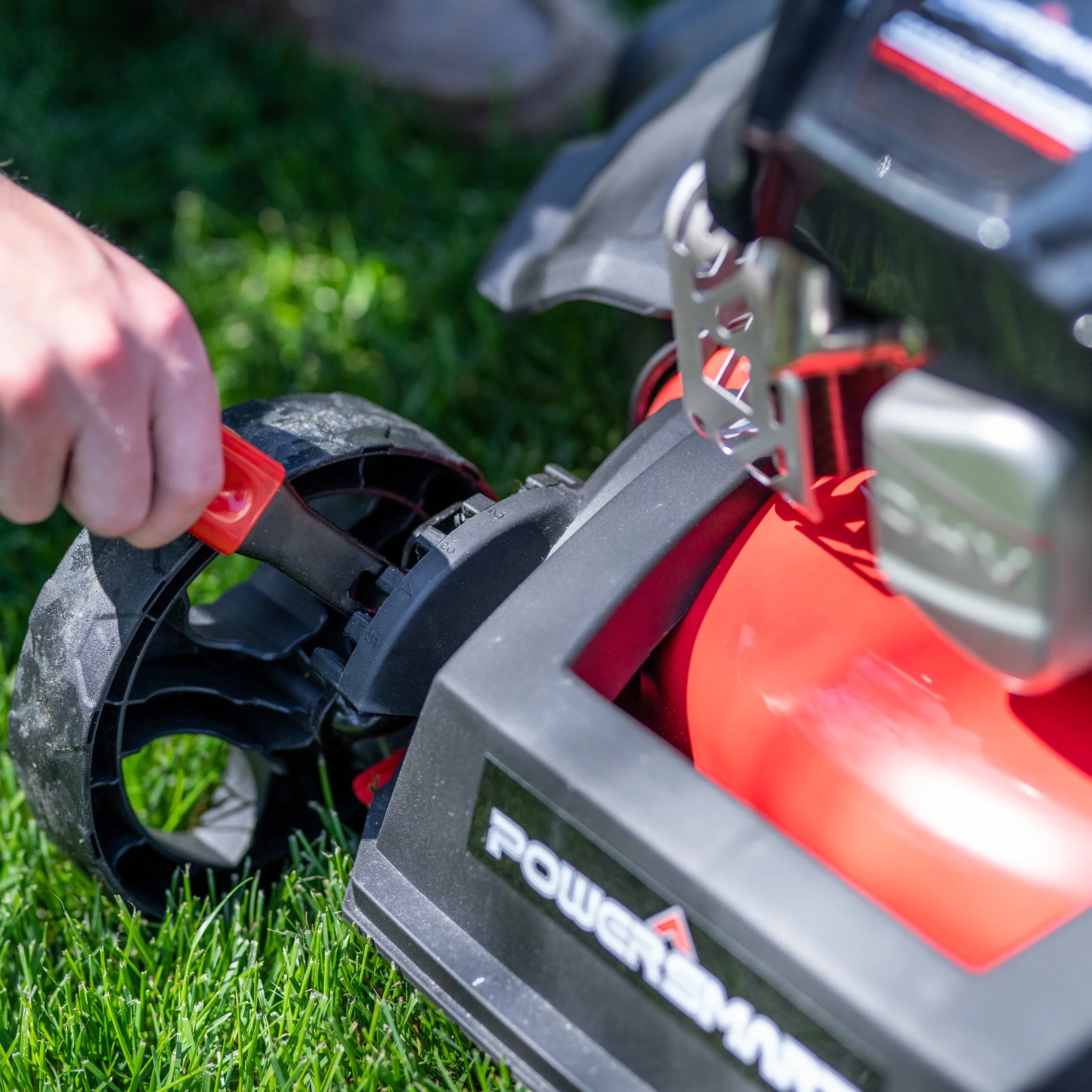 PowerSmart DB8617P 17 in. 3-in-1 Gas Push Lawn Mower