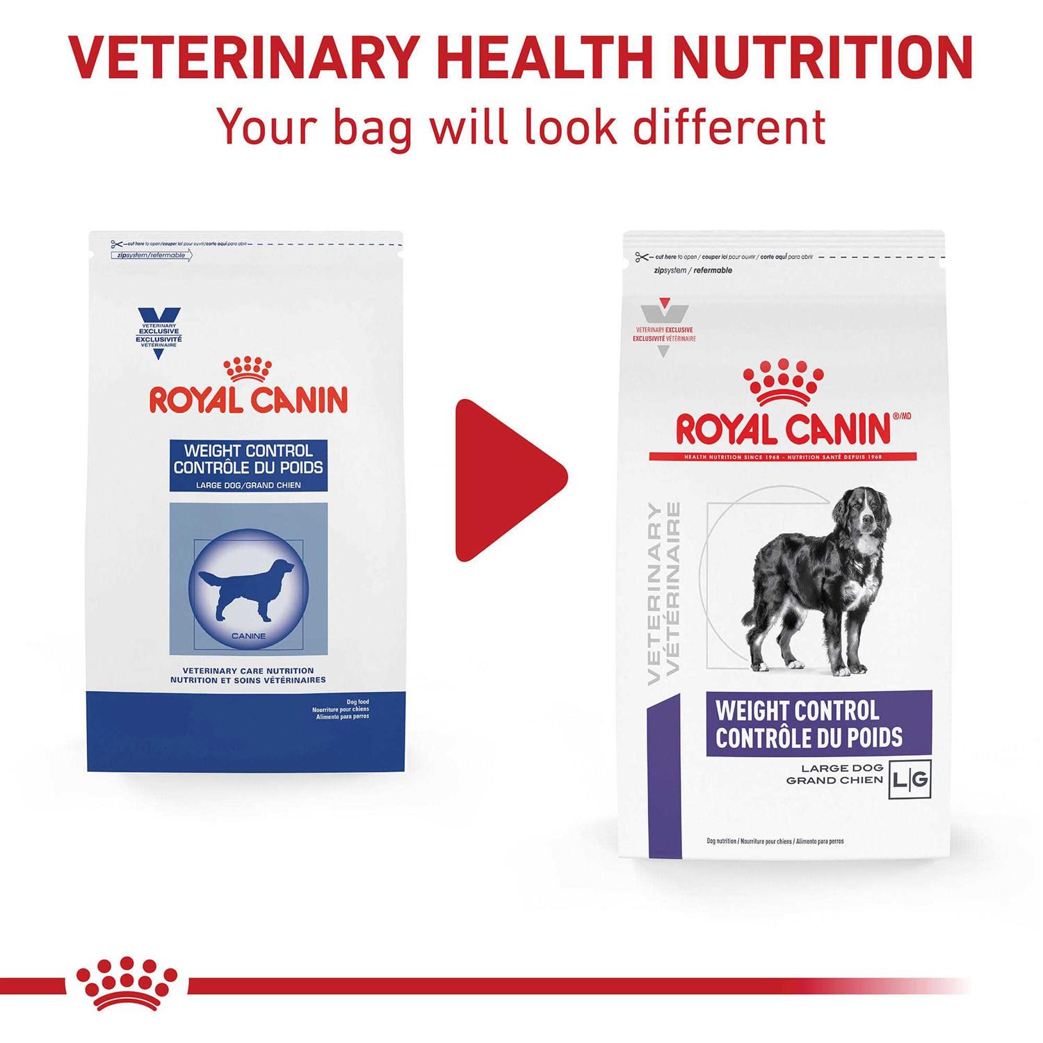 Royal Canin Veterinary Diet Canine Weight Control Large Breed Dry Dog Food - Pet Supplies online store