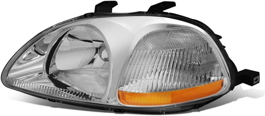 For Honda Civic Headlight Assembly Unit 1996-1998 Pair Driver and Passenger Side | HO2502110 + HO2503110